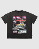 WNDRR SPEEDHUNTER VINTAGE FIT TEE - Washed Black
