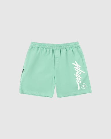 WNDRR OFFEND BEACH SHORT - Mint