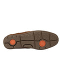 Hush Puppies FLOOD Boat Shoe - Tan Wild/Brown Wild