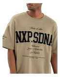 NENA AND PAADENA Captain Loopback Raptor Tee - Khaki