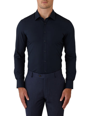 UBERSTONE KEMBA FGC054 Long Sleeve Shirt - Navy