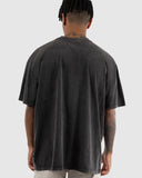 WNDRR WITH FRIES VINTAGE FIT TEE - WASHED BLACK
