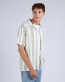 SILENT THEORY Capri S/S Shirt - Green