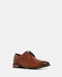 HUSH PUPPIES Whale II Shoe - Cognac Burnish