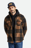 Brixton Bowery L/S Arctic Stretch Fleece - Bison/Black
