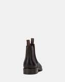 JULIUS MARLOW Gaucho Leather Boot - Mocha Tumbled