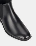 HUSH PUPPIES Cambridge EEE Extra Wide Leather Boot - Black