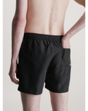 CALVIN KLEIN MEDIUM DRAWSTRING SWIM SHORTS KM0KM00739_BEH - PVH Black
