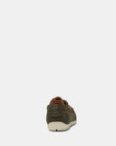 Hush Puppies FLOOD Boat Shoe - Olive Wild