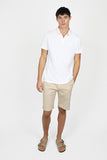 JAMES HARPER JHK62 Pique Polo - White