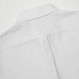 JAMES HARPER JHS554 Long Sleeve Linen Shirt - White