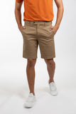 James Harper JHSH27 Chino Shorts - Tobacco
