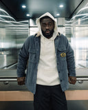 WNDRR Onua Overshirt - Grey