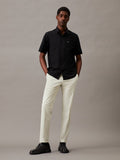 CALVIN KLEIN Poplin Stretch K10K109440 Short Sleeve Shirt - CK Black