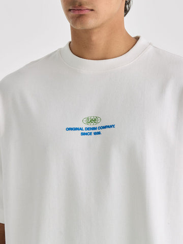 LEE Worldwide Boxcutter Tee - White