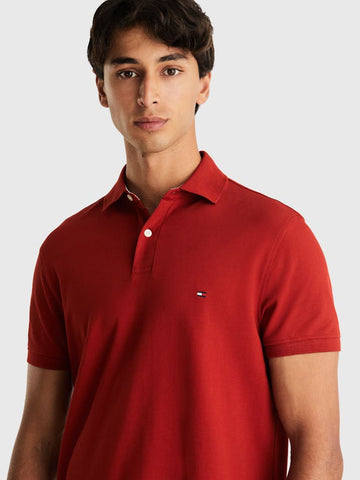 TOMMY HILFIGER 1985 Polo - Dark Magma