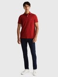 TOMMY HILFIGER 1985 Polo - Dark Magma