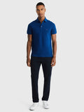 TOMMY HILFIGER 1985 SLIM FIT POLO - Anchor Blue