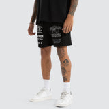 NENA AND PASADENA Forge Gym Trackshort - Jet Black