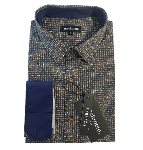 MECHMOTO 2401LS35 Geo L/S Shirt - Multi