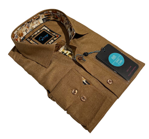 SCOOP Artex 01510 L/S Shirt - Copper