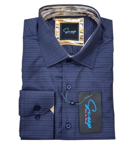 Scoop Jive 01510 L/S Shirt - Navy