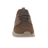 SKECHERS GARNER NEWICK 210803 Slip-Ins Relaxed Fit - DARK BROWN / SYNTHETIC