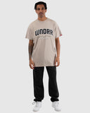 WNDRR VALIANT CUSTOM FIT TEE - STONE