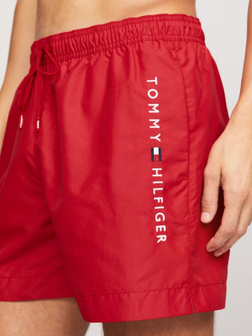 TOMMY HILFIGER UM0UM03258 Original Logo Mid Length Swim Shorts