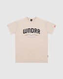 WNDRR VALIANT CUSTOM FIT TEE - STONE