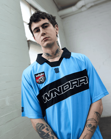 WNDRR Incline Football Jersey - Blue/Black