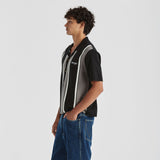 WRANGLER 902431 Dickie Stripe Shirt - Greyscale YA9