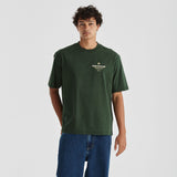 WRANGLER Kicks Slacker Tee - Mountain Green