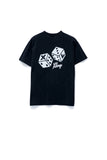 XLarge DICE SS TEE - PIGMENT BLACK