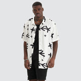 KISS CHACEY Captor Party Shirt White/Black