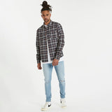 NENA AND PASADENA Charge Casual L/S Shirt - Graphic Check