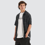 NENA AND PASADENA Criminalisation Relaxed Party Shirt Black Print