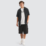 NENA AND PASADENA Criminalisation Relaxed Party Shirt Black Print