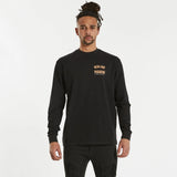 NENA AND PASADENA Domain Relaxed L/S Tee - Black