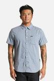BRIXTON CHARTER 01393 SOL WASH S/S WOVEN SHIRT