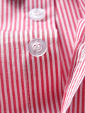 E-MALE 4 Piece Boys Clothing Set - White/Red Stripe