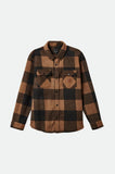 Brixton Bowery L/S Arctic Stretch Fleece - Bison/Black