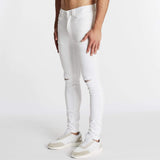 NENA AND PASADENA Flynn Skinny Jean - Destroyed White