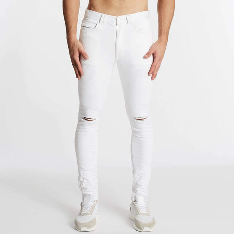 NENA AND PASADENA Flynn Skinny Jean - Destroyed White