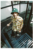 BRIXTON Bunker Reserve S/S Camp Collar Shirt- Multi Colour Shell