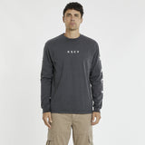 KISS CHACEY Last Chapter Heavy Relaxed Long Sleeve T-Shirt - Pigment Black
