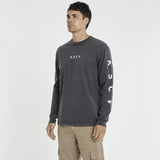 KISS CHACEY Last Chapter Heavy Relaxed Long Sleeve T-Shirt - Pigment Black