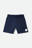 BRIXTON PHYS. ED. NYLON RUNNING SHORT - Dress Blue