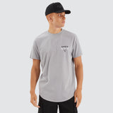 NENA AND PASADENA Level Dual Curved Tee - Pigment Alloy