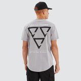 NENA AND PASADENA Level Dual Curved Tee - Pigment Alloy